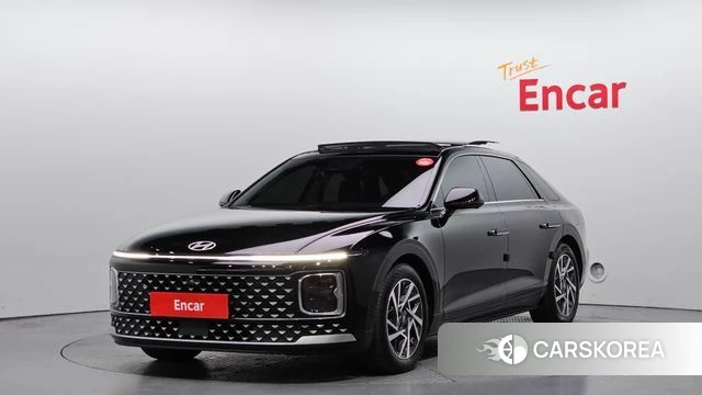 Hyundai Grandeur (GN7) 2023 Черный из Кореи