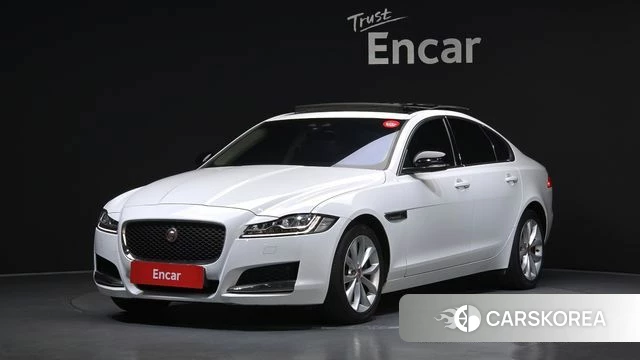 Jaguar XF (X260) 2019 Белый из Кореи