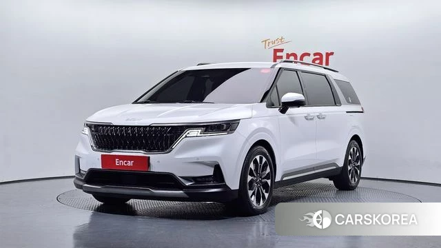 Kia Carnival 4th generation 2023 Белый из Кореи