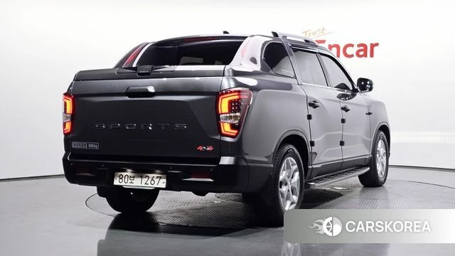 Ssangyong The New Rexton Sport 2021 Серый из Кореи