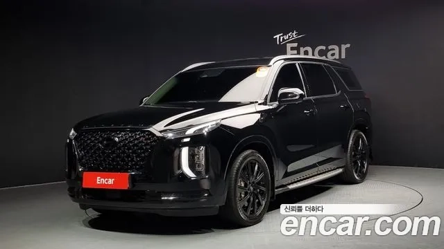 Hyundai Palisade 2021 Черный из Кореи