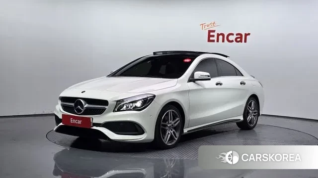 Mercedes-Benz CLA-Class C117 2018 Белый из Кореи