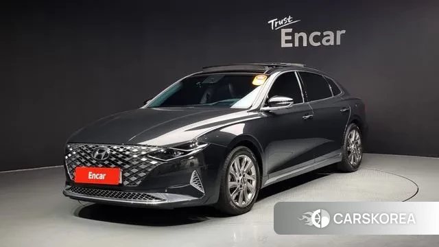 Hyundai The New Grandeur IG Hybrid 2020 Серый из Кореи