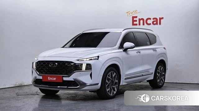 Hyundai The New Santa Fe 2022 Белый из Кореи