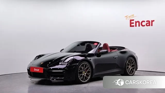 Porsche 911(992) 2021 Черный из Кореи