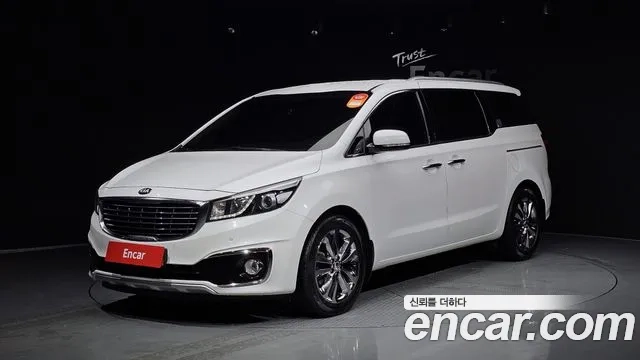 Kia All New Carnival 2018 Белый из Кореи