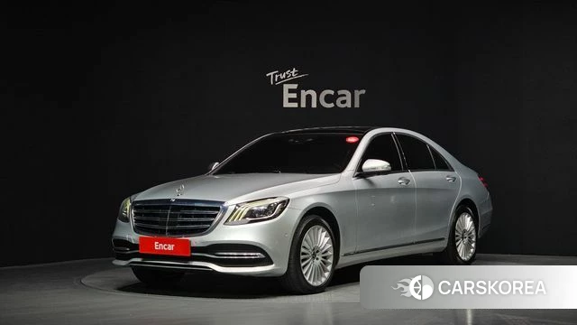 Mercedes-Benz S-Class W222 2019 Серебряный из Кореи