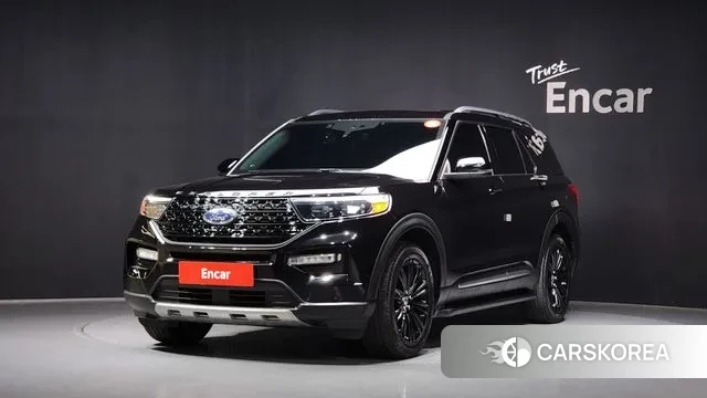Ford Explorer 6th Generation 2022 Черный из Кореи