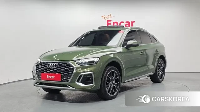 Audi Q5 (FY) 2022 Зеленый из Кореи
