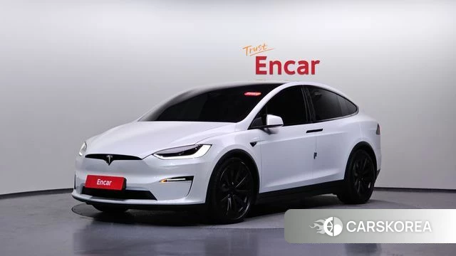 Tesla Model X 2024 Белый из Кореи
