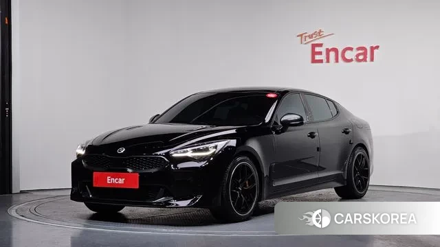Kia Stinger 2020 Черный из Кореи