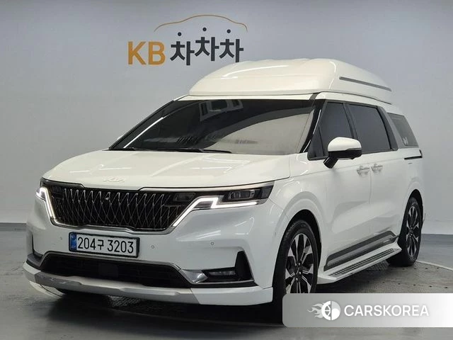Kia Carnival 4th generation 2022 Белый из Кореи