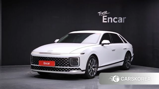 Hyundai Grandeur Hybrid (GN7) 2023 Белый из Кореи