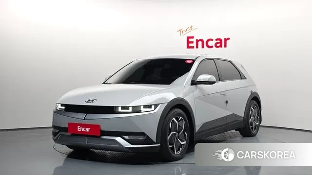 Hyundai Ionic 5 2021 Серебристо-серый из Кореи