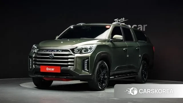 Ssangyong The New Rexton Sports Cannes 2021 Зеленый из Кореи