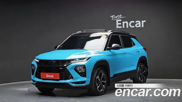 Chevrolet (GM Daewoo) Trailblazer 2020 Синий из Кореи