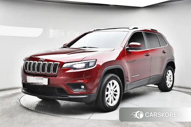 Jeep Cherokee (KL) 2019 Красный из Кореи