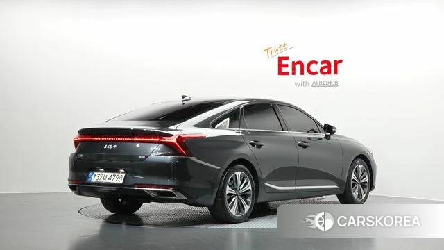 Kia K8 Hybrid 2022 Серый из Кореи