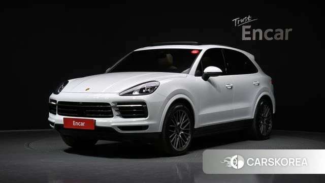 Porsche Cayenne (PO536) 2022 Белый из Кореи