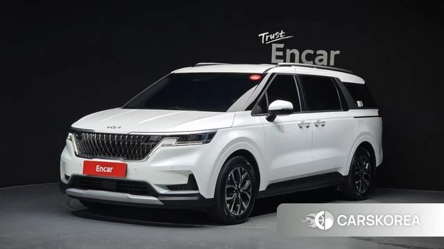 Kia Carnival 4th generation 2023 Белый из Кореи