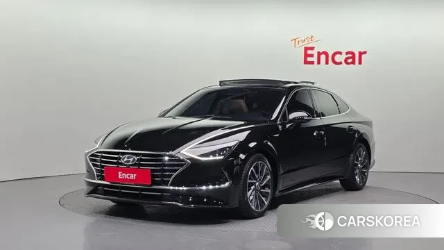 Hyundai Sonata (DN8) 2019 Черный из Кореи