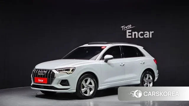 Audi Q3 (F3) 2020 Белый из Кореи