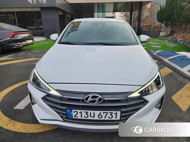 Hyundai The New Avante AD 2019 Белый из Кореи