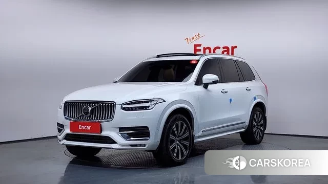Volvo XC90 second Generation 2019 Белый из Кореи