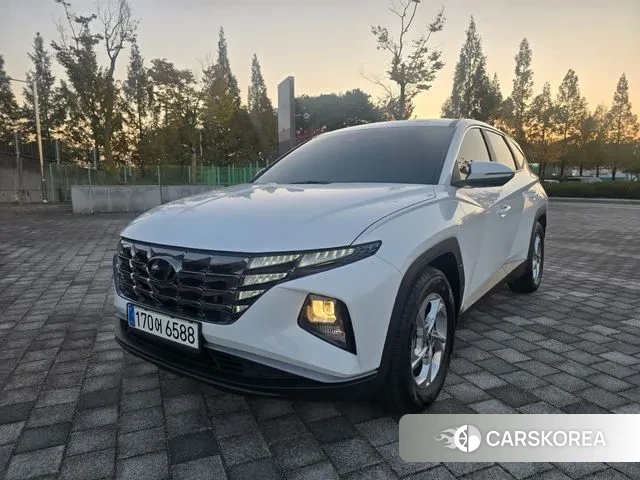 Hyundai Tucson (NX4) 2022 Белый из Кореи