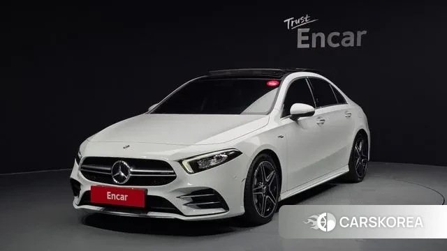 Mercedes-Benz A-Class W177 2020 Белый из Кореи