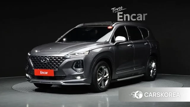Hyundai Santa Fe TM 2019 Серый из Кореи