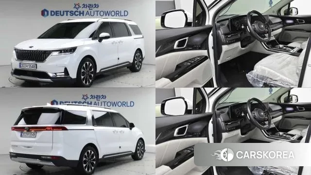 Kia Carnival 4th generation 2020 Белый из Кореи