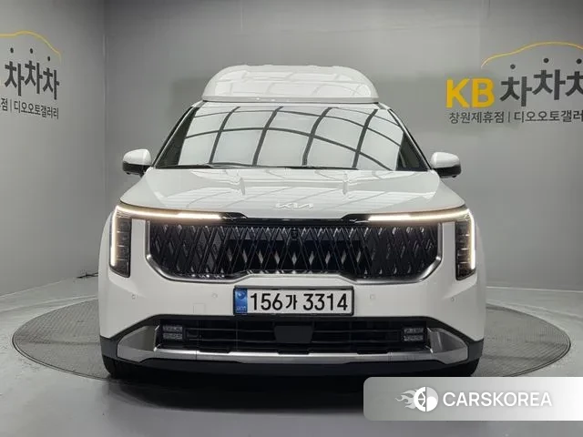 Kia The New Carnival 4th Generation 2025 Белый из Кореи