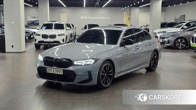 BMW 3 Series (G20) 2024 Светло-серебряный цвет из Кореи