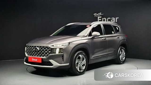 Hyundai The New Santa Fe 2022 Серый из Кореи