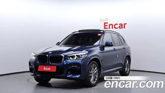 BMW X3 (G01) 2020 Синий из Кореи