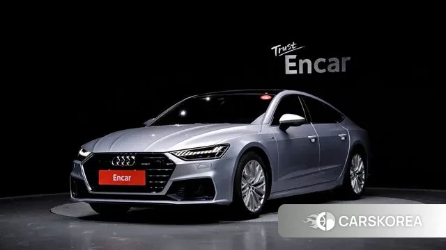 Audi A7 (4K) 2020 Серебряный из Кореи