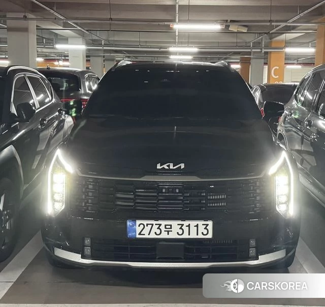 Kia The New Sportage 5th Generation 2024 Черный из Кореи