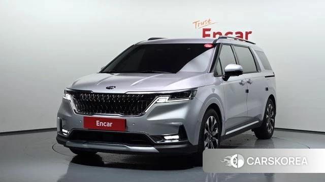 Kia Carnival 4th generation 2021 Серебристо-серый из Кореи