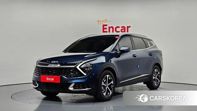 Kia Sportage 5th Generation Hybrid 2023 Синий из Кореи
