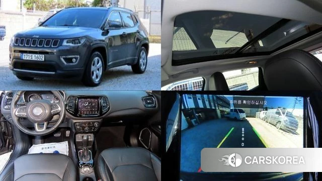 Jeep Compass 2nd Generation 2021 Серый из Кореи