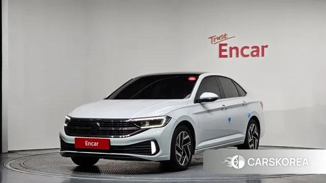Volkswagen 7th Generation of Jetta 2023 Белый из Кореи