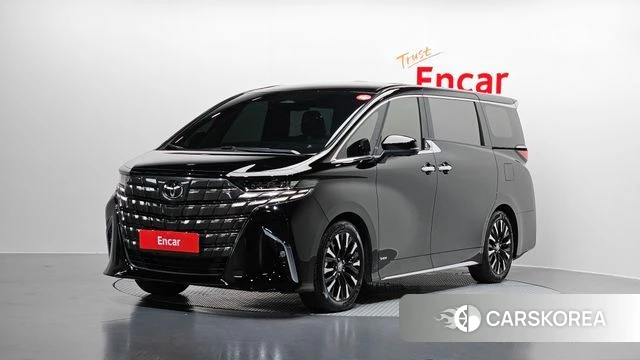 Toyota Alphard 4th Generation 2024 Черный из Кореи