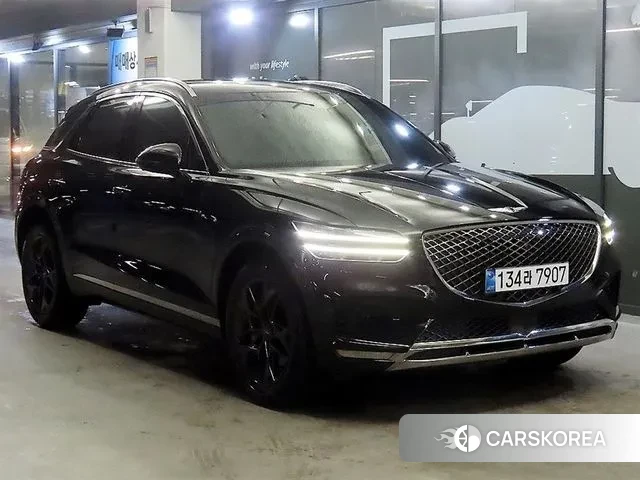 Genesis GV70 2021 Черный из Кореи