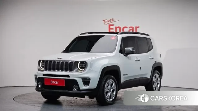 Jeep Renegade 2021 Белый из Кореи