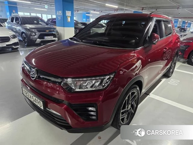 Ssangyong Berry New Tivoli 2022 Красный из Кореи