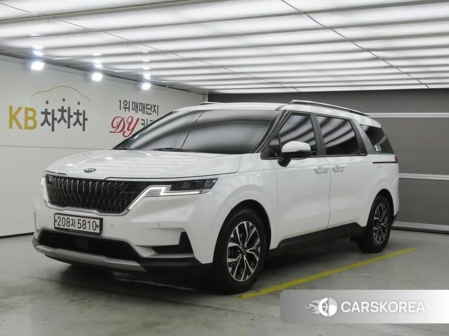 Kia Carnival 4th generation 2021 Белый из Кореи