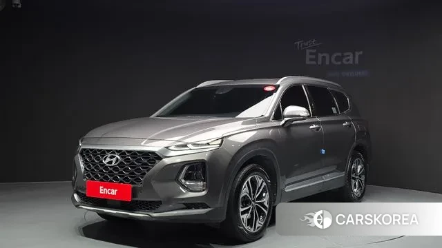 Hyundai Santa Fe TM 2019 Серый из Кореи