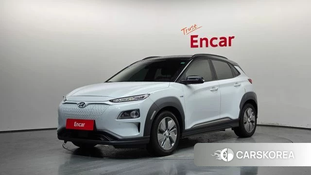 Hyundai Kona Electric 2019 Белый из Кореи