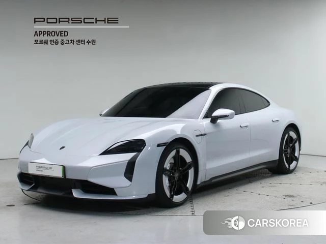 Porsche Taycan 2025 Жемчужный цвет из Кореи